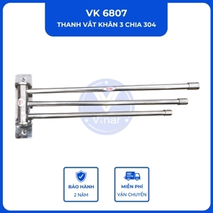 Vắt khăn inox 3 quay Vinahasa VK-6807