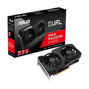 VGA ASUS Dual Radeon RX 6600 8GB GDDR6 (DUAL-RX6600-8G)