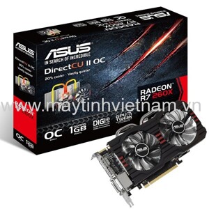 VGA Asus R7260X-DC2OC 1GD5 (128 bits)