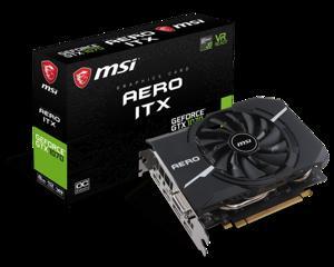 VGA MSI GeForce GTX 1070 AERO 8G OC - NVIDIA GeForce GTX 1070, 8GB GDDR5