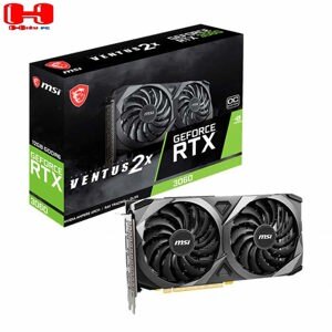 VGA MSI RTX 3060 V2 LHR VENTUS 2X OC 12GB GDDR6