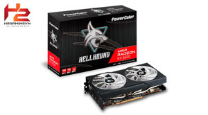 VGA Radeon RX6600 8G GDDR6 PowerColor Hellhound (AXRX 6600 8GBD6-3DHL)