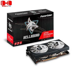 VGA Radeon RX6600 8G GDDR6 PowerColor Hellhound (AXRX 6600 8GBD6-3DHL)