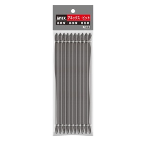 Vỉ 10 mũi vít 2 đầu có từ tính Anex AP- 14M+2x150