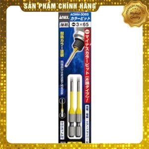 Vỉ 2 mũi vít -5x65mm Anex ACMM-5065
