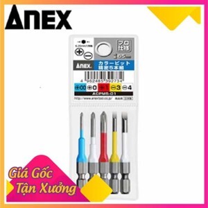 Vỉ 5 mũi vít Anex ACPM5-01