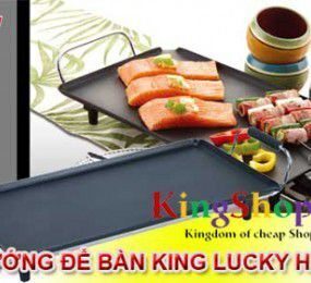 Vỉ nướng điện để bàn King Lucky HA-888