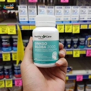 Viên bạch quả bổ não Healthy Care Gingko Biloba