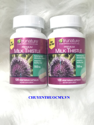 Viên bổ gan Milk Thistle Trunature 300 viên