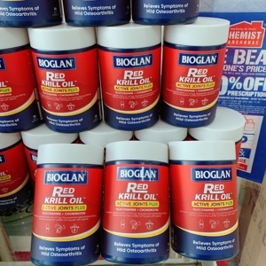 Viên bổ khớp Bioglan Red Krill Oil Active Joints Plus 90 Viên