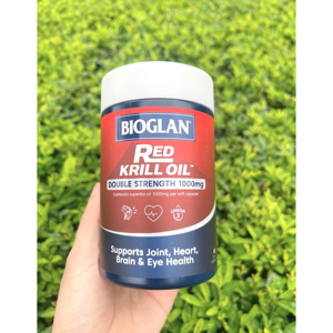 Viên Bổ Khớp Cao Cấp Bioglan Red Krill Oil & Glucosamine