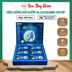 Viên bổ khớp Glucosamine 100VIP 180 viên