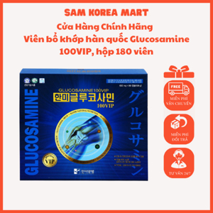 Viên bổ khớp Glucosamine 100VIP 180 viên