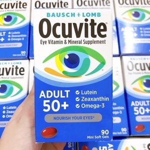 Viên bổ mắt cho người trên 50 tuổi Ocuvite Adult 50+