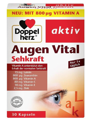 Viên bổ mắt Doppelherz Augen Vital Kapseln