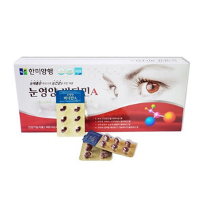 Viên bổ mắt vitamin A Hanmi 120 viên
