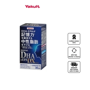 Viên bổ não DHA & EPA Yakult Nhật Bản 120 viên