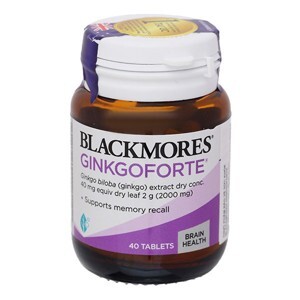 Viên bổ não, tăng cường trí nhớ Blackmores Ginkgo forte 80 viên