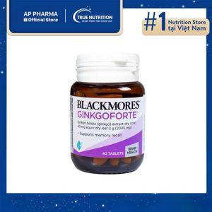 Viên bổ não, tăng cường trí nhớ Blackmores Ginkgo forte 80 viên