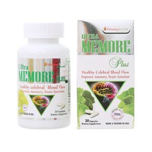 Viên bổ não Vitamins For Life Memore Plus 60 viên