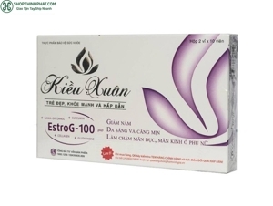 Viên bổ sung Estrogen Kiều Xuân EstroG-100