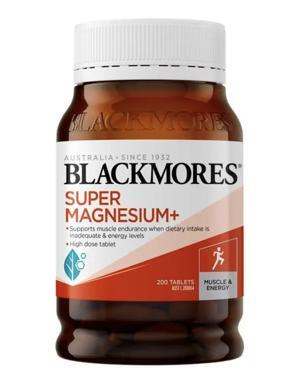 Viên bổ sung Magie Blackmores Super Magnesium Plus 100 viên