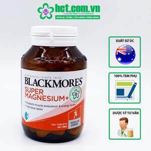 Viên bổ sung Magie Blackmores Super Magnesium Plus 100 viên