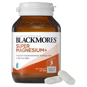 Viên bổ sung Magie Blackmores Super Magnesium Plus 100 viên