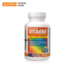 Viên bổ sung Vitamin và khoáng chất thiết yếu Principle Nutrition Vitaone Complete 1 Multivitamin 65 viên