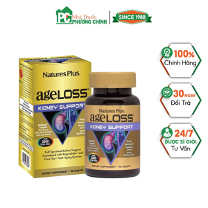 Viên bổ thận AgeLoss Kidney Support Tablets Nature's Plus