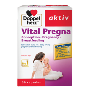 Viên bổ tổng hợp cho bà bầu Doppelherz Vital Pregna