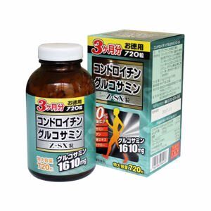 Viên bổ xương khớp Jpanwell Glucosamin Chondroitin Z-SX 720 viên