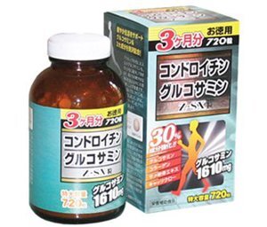 Viên bổ xương khớp Jpanwell Glucosamin Chondroitin Z-SX 720 viên