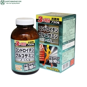 Viên bổ xương khớp Jpanwell Glucosamin Chondroitin Z-SX 720 viên
