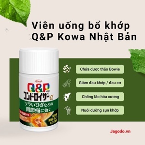 Viên bổ xương khớp Q&P Kowa của Nhật Bản lọ 90 viên