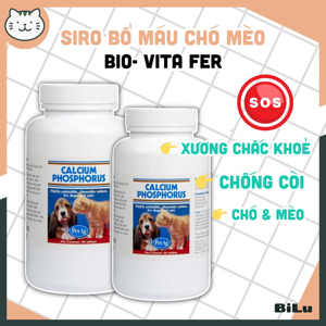 Viên Canxi Calcium Phosphorus PetAg hộp 50 viên