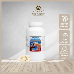 Viên Canxi Calcium Phosphorus PetAg hộp 50 viên