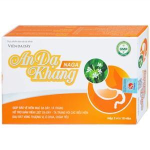 Viên Dạ Dày An Dạ Khang Naga 3X10