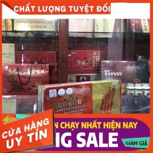 Viên đạm hồng sâm Hàn Quốc hãng Dongwon hộp 120 viên