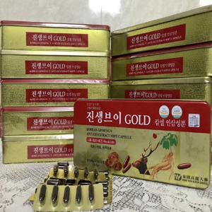 Viên đạm Sâm nhung Linh chi Hàn Quốc Gold hộp 60 viên Dongwon