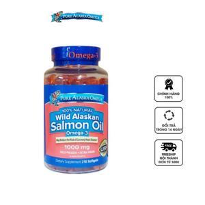 Viên dầu cá hồi Pure Alaska Omega Wild Alaskan Salmon Oil