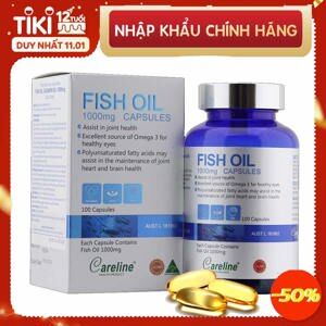 Viên dầu cá Salmon Fish oil careline