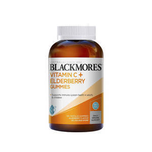 Viên dẻo tăng cường Vitamin C Blackmores Elderberry 120 Viên