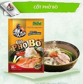 Viên gia vị nấu phở bò Ông Chà Và 4 viên hộp 75g