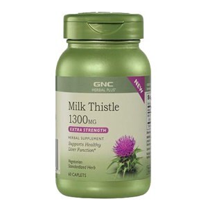 Viên giải độc gan GNC Milk Thistle 200mg 100 viên