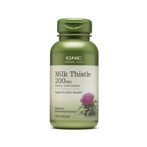 Viên giải độc gan GNC Milk Thistle 200mg 100 viên