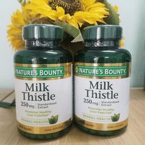 Viên giải độc gan Nature’s Bounty Milk Thistle 250mg