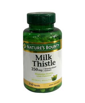 Viên giải độc gan Nature’s Bounty Milk Thistle 250mg