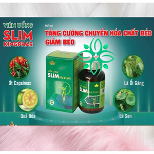 Viên giảm cân Kingphar Slim, Hộp 60 viên