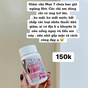 Viên giảm cân MaxSlim